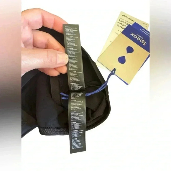 Speax by Thinx Absorbent Underwear for Bladder Leak Black Small Hipphugger - Picture 3 of 5